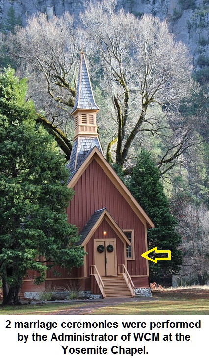 Yosemite wedding locations church