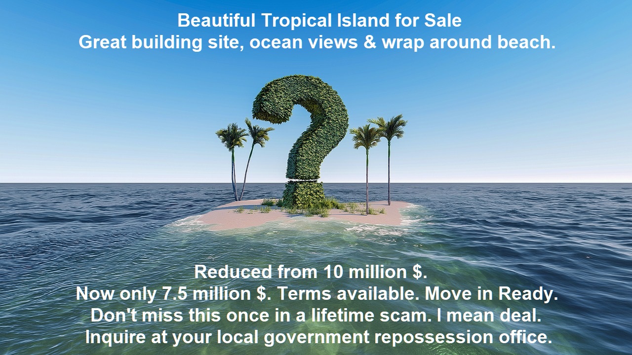 island for sale