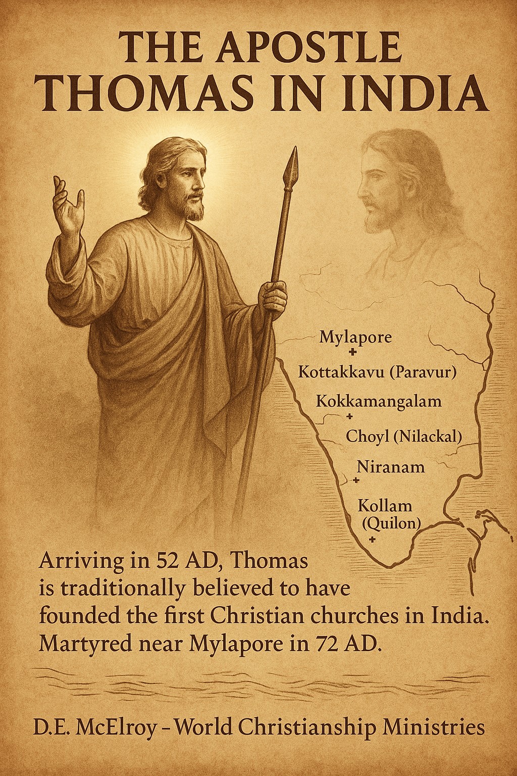 Apostle Thomas in India Founding Churches