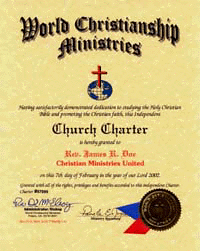 charter certificate
