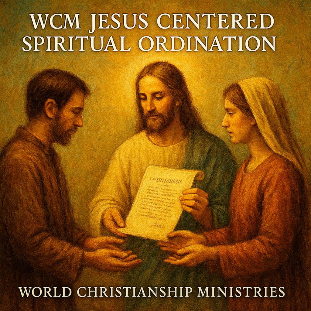 jesus centered christian ordination