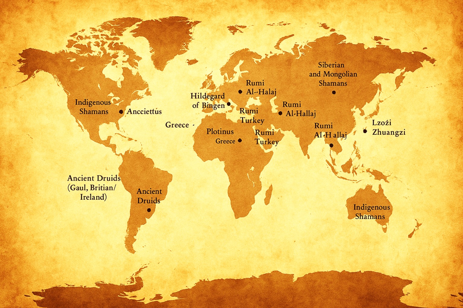 world map