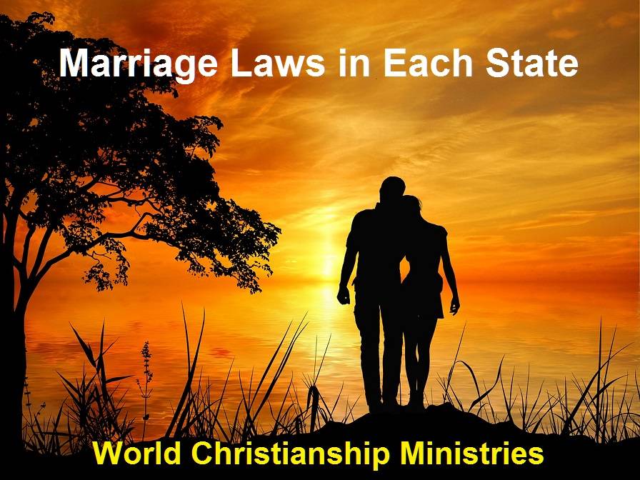 marriage laws each state