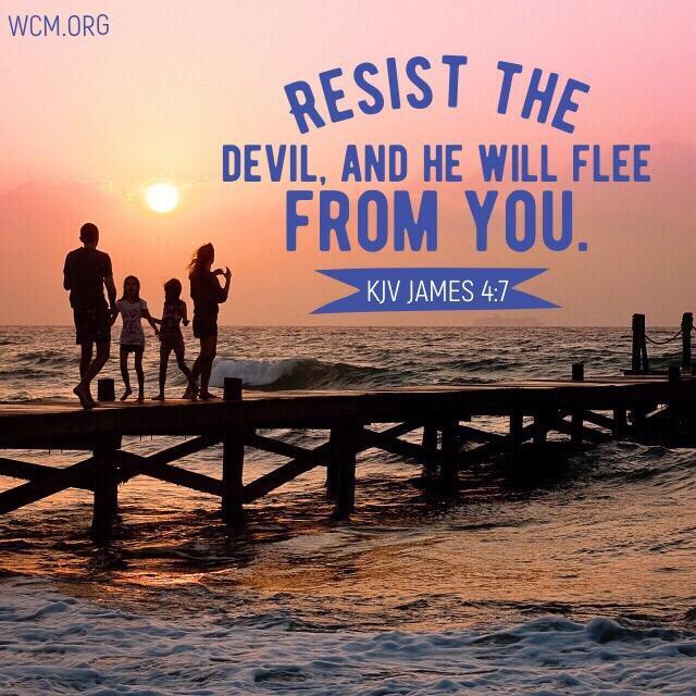 resist the devil