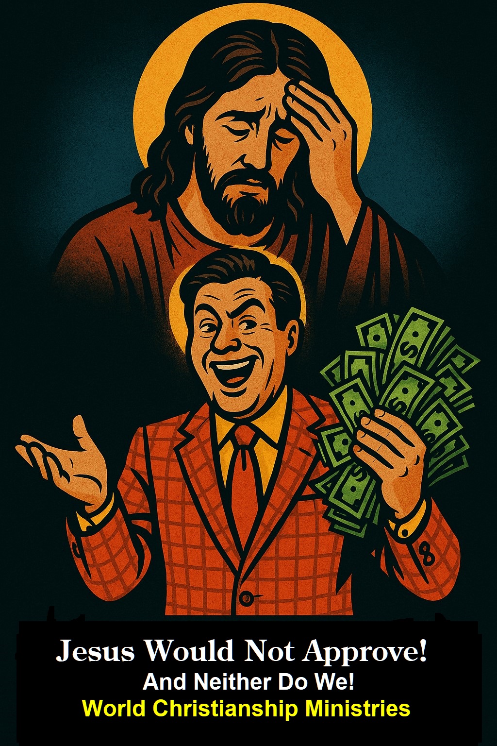 televangelist jesus does not approve