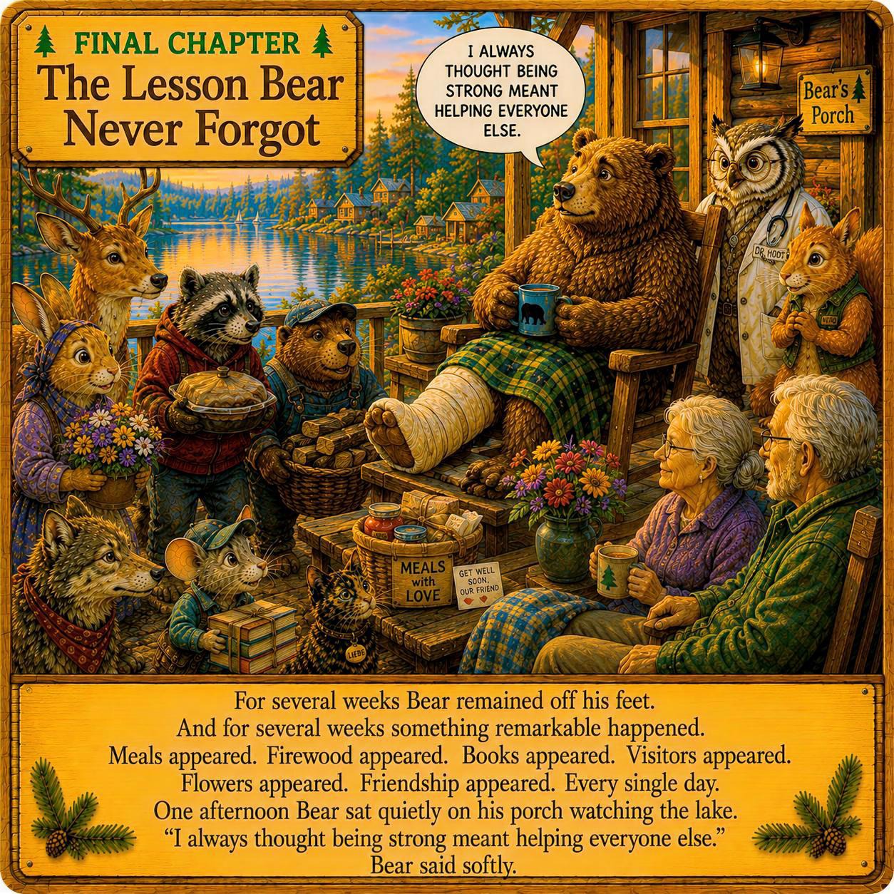 bear breaks leg graphic 8