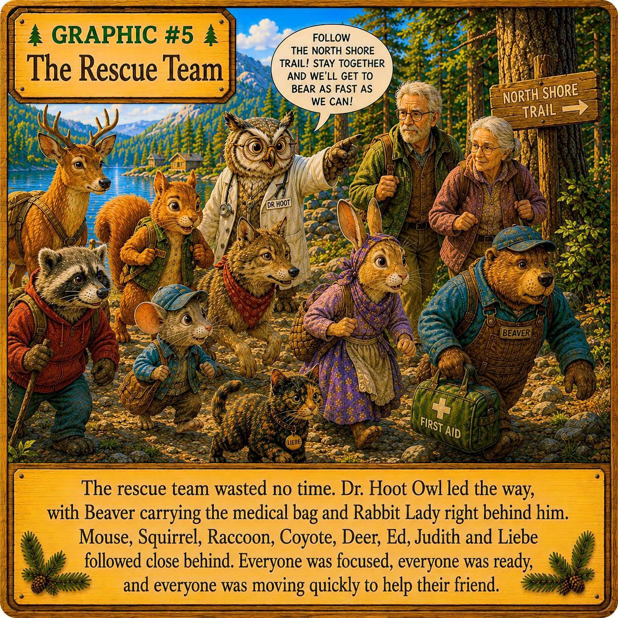 bear breaks leg graphic 5