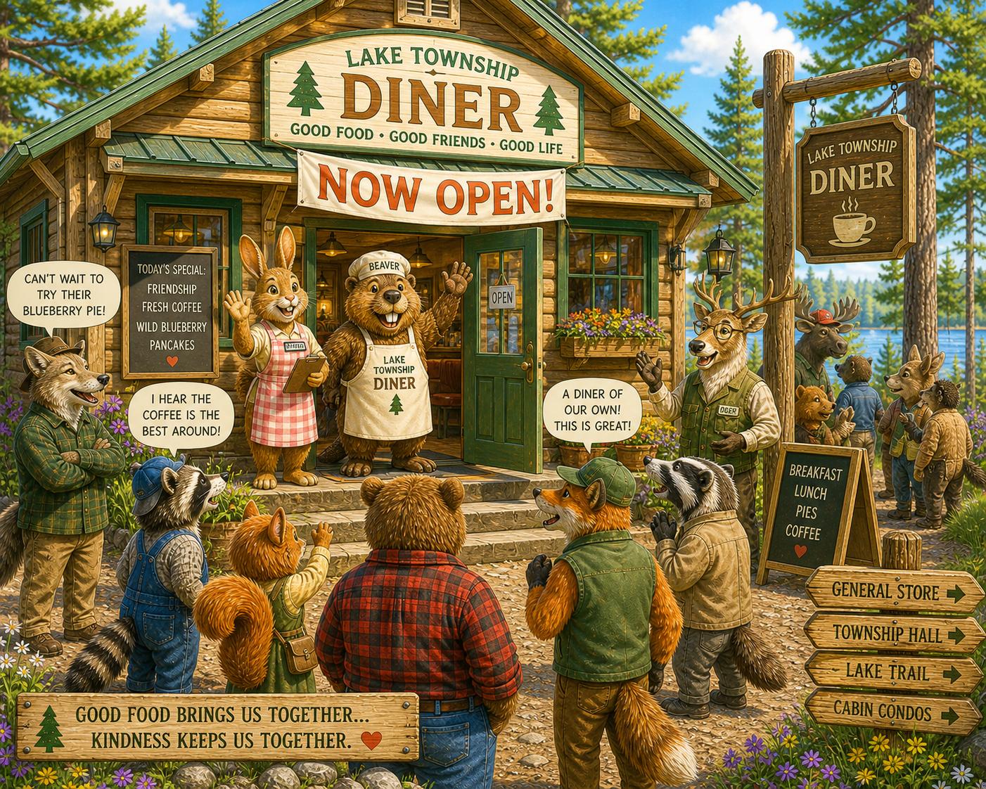 diner opens