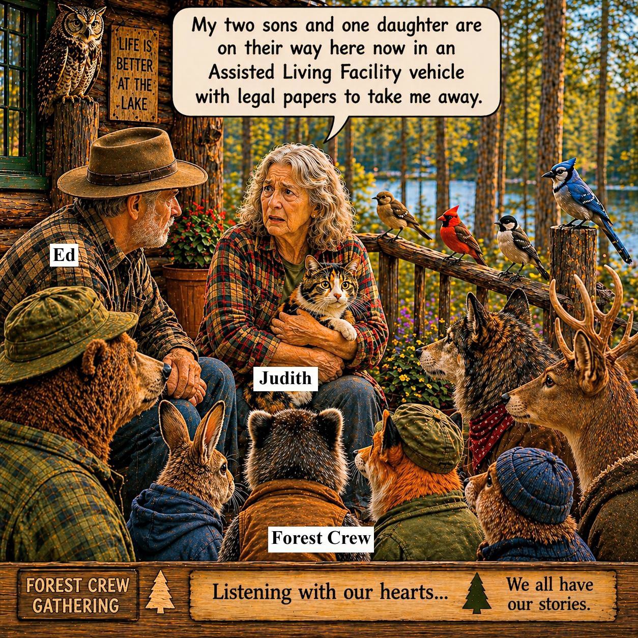 Judith has trouble