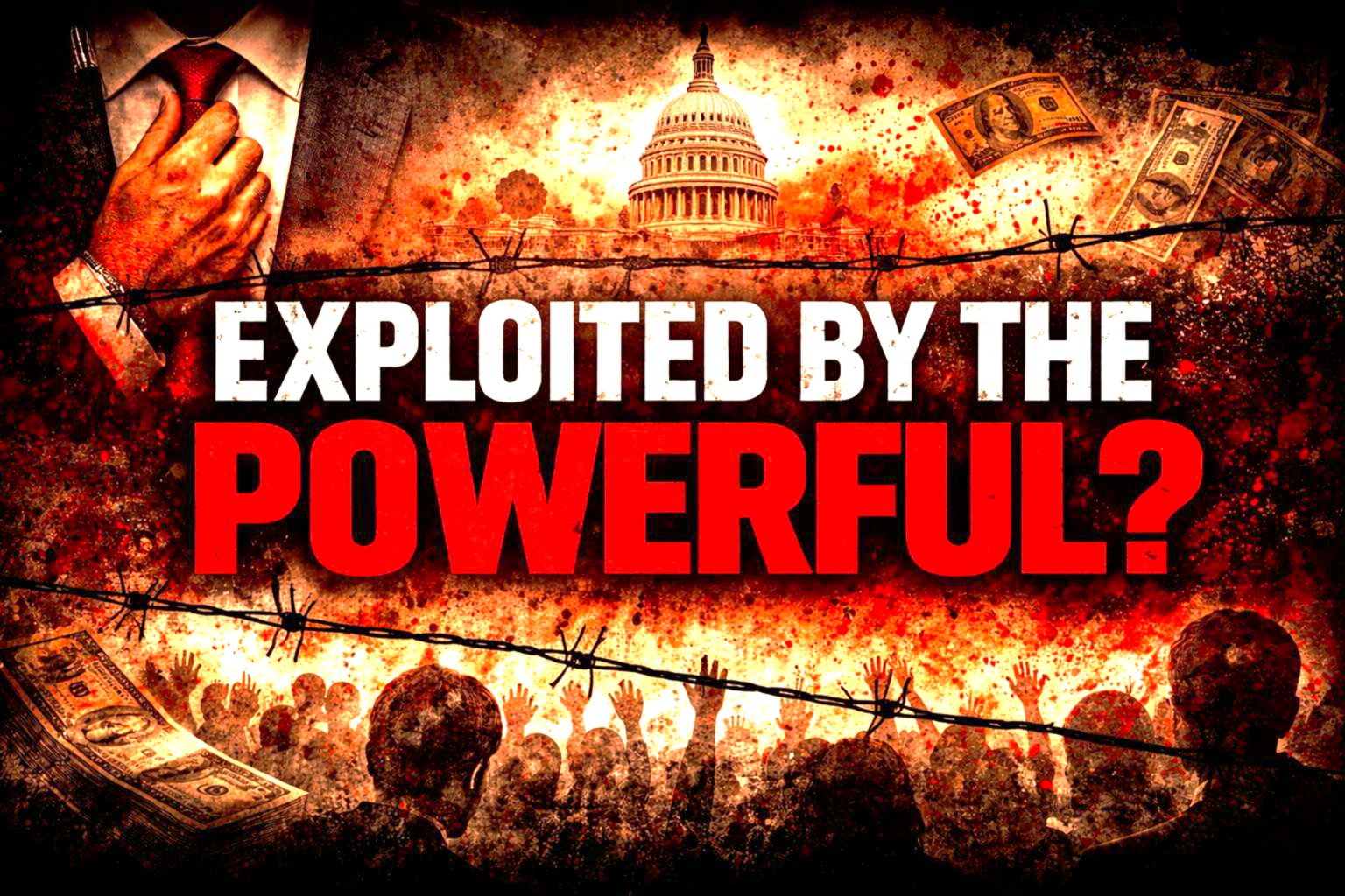 expoited by the
                                          powerful