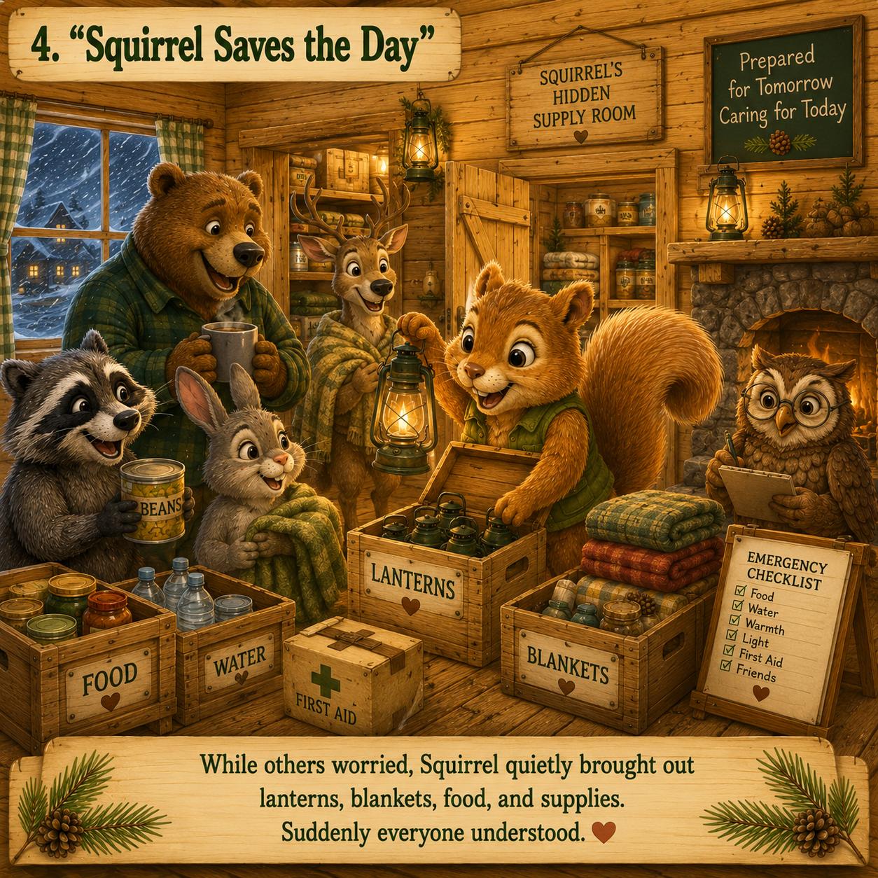 squirrel supplies now needed