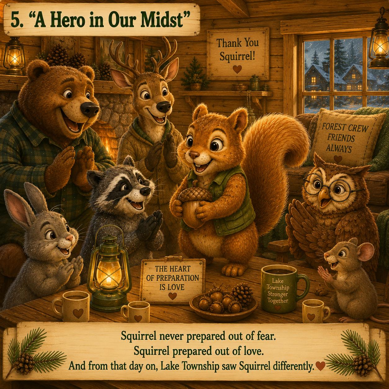 Squirrel praised