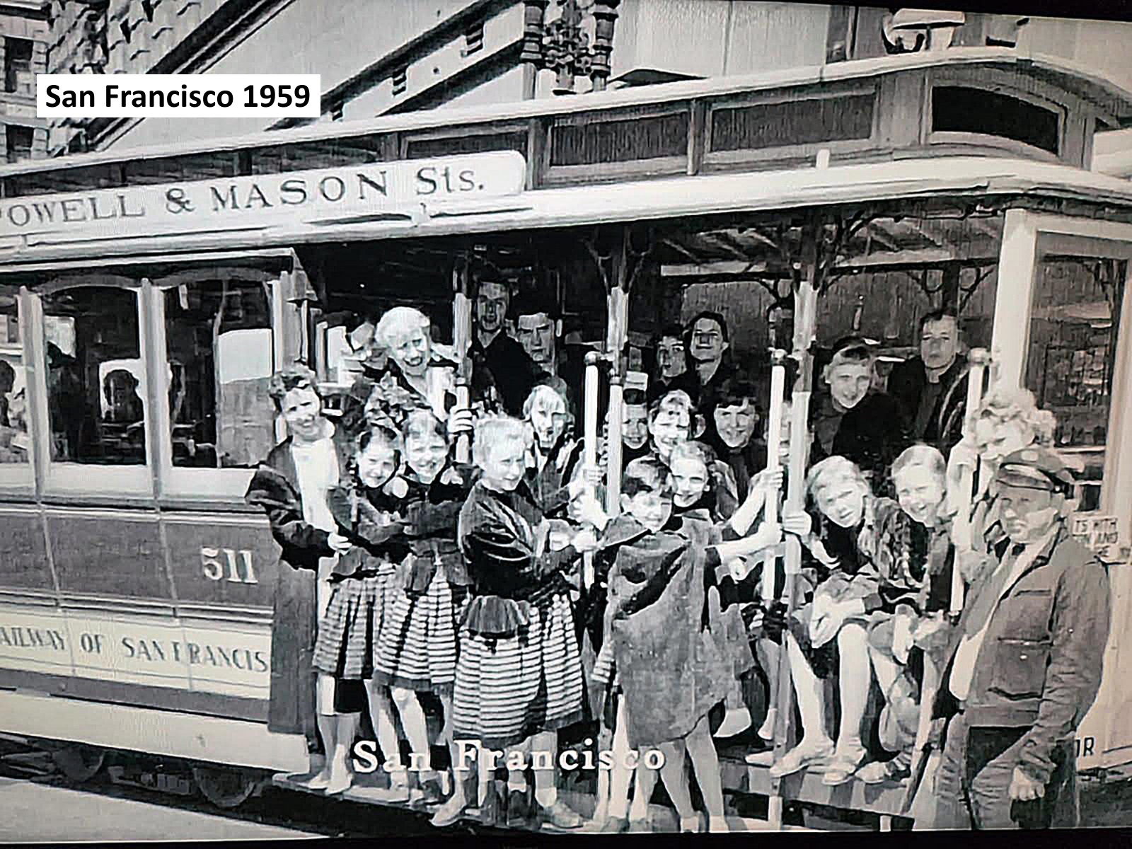 The choir tours San Francisco, California