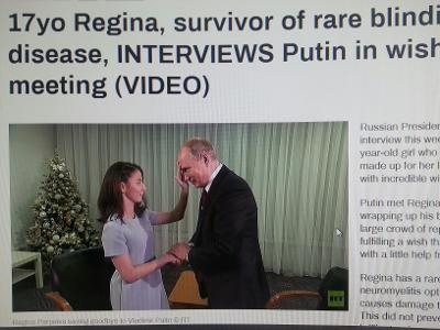 rt news putin and regina