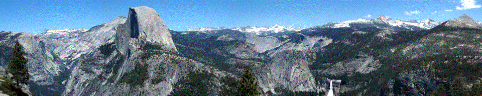 yosemite panorama